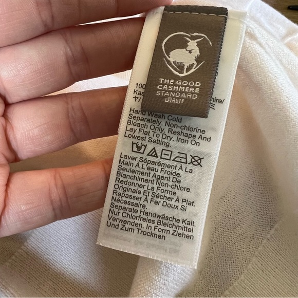 J. Crew Featherweight cashmere cardigan in Snow Ivory Size XXS - Picture 10 of 11